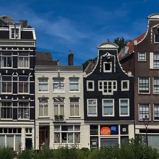 Amsterdam canal houses
