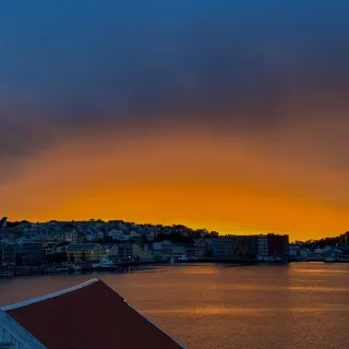 Sunset in Kristiansund
