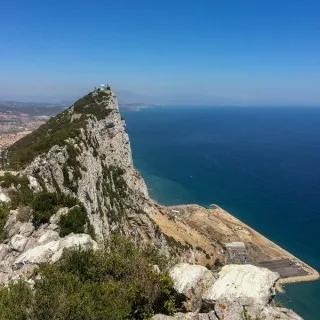 The rock of Gibraltar