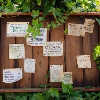 The bulletin board in Hobbiton