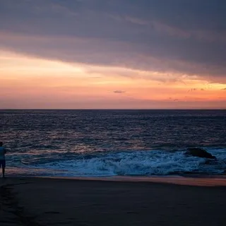 Sunset at Punta Cometa