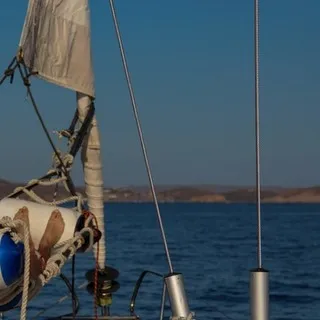 diy hammock on the boat